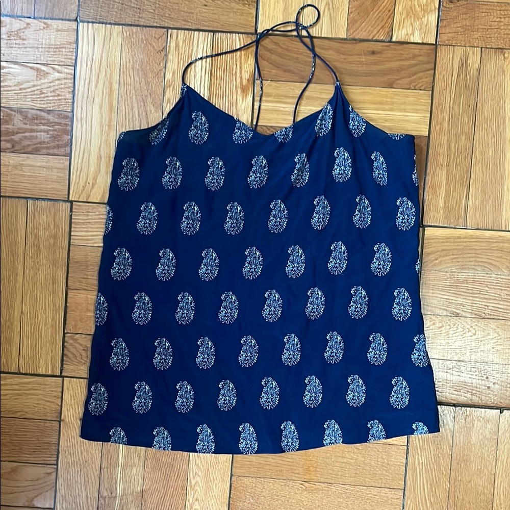 Madewell 100% silk top